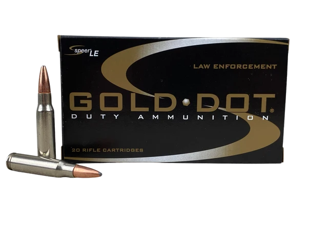 Speer Gold Dot .308 Win 168gr Soft Point Ammo — 24458