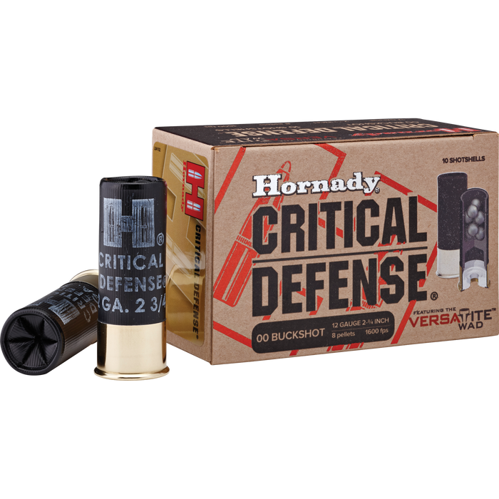 Hornady Critical Defense 12 Gauge 2.75" 00 Buck Shot - 86240