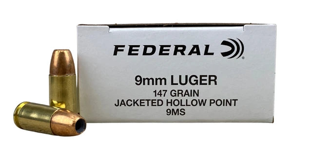Federal Classic LE 9mm Luger 147gr Hi-Shok JHP 50 Round Box