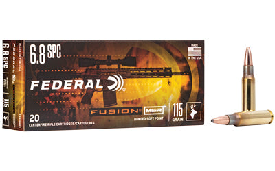 Federal Fusion MSR 6.8mm Rem SPC 115gr BSP - F68MSR1