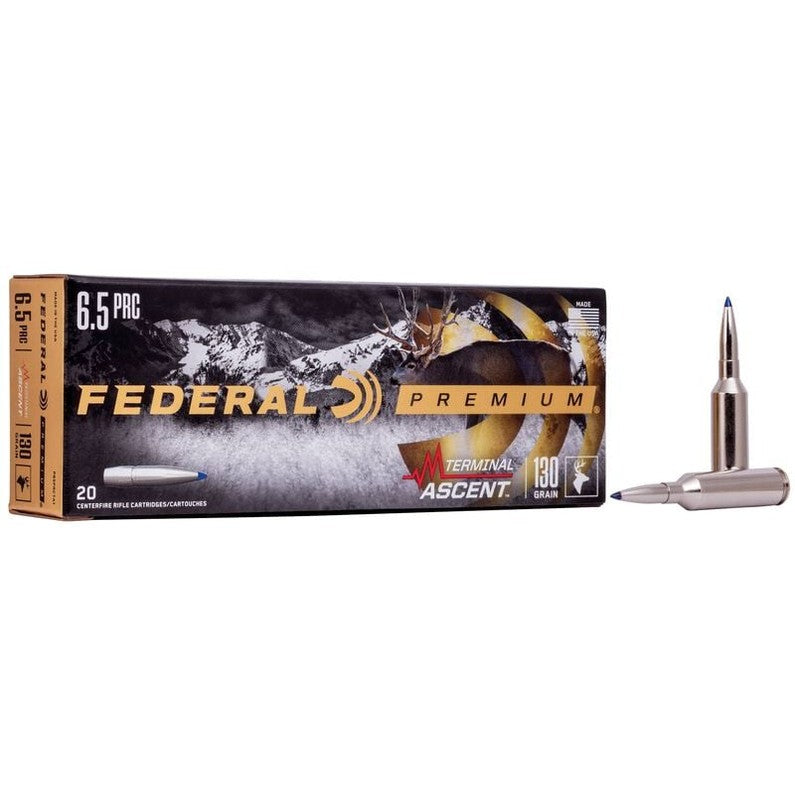Federal Premium Terminal Ascent 6.5 PRC 140gr Bonded - P65PRCTA2
