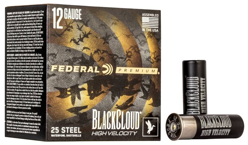 Federal Black Cloud FS High Velocity 12 Gauge 3" 1-1/8oz #2 Shot Waterfowl Ammo - PWBXH1432