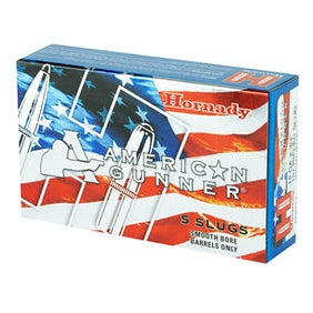 Hornady American Gunner Reduced Recoil 12 Gauge 2.75" 1oz Rifled Slug - 86231