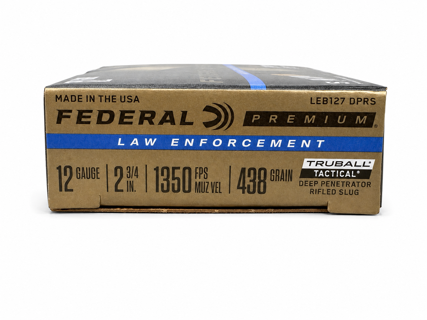 Federal Tactical TruBall Deep Penetrator 12 Gauge 2.75" Rifled Slug - LEB127DPRS