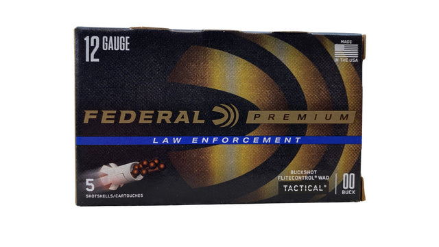 Federal Law Enforcement Tactical 12 Gauge 2.75" 8-Pellet 00 Buckshot - LE13300