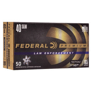Federal Premium LE .40 S&W 180gr HST JHP - P40HST3